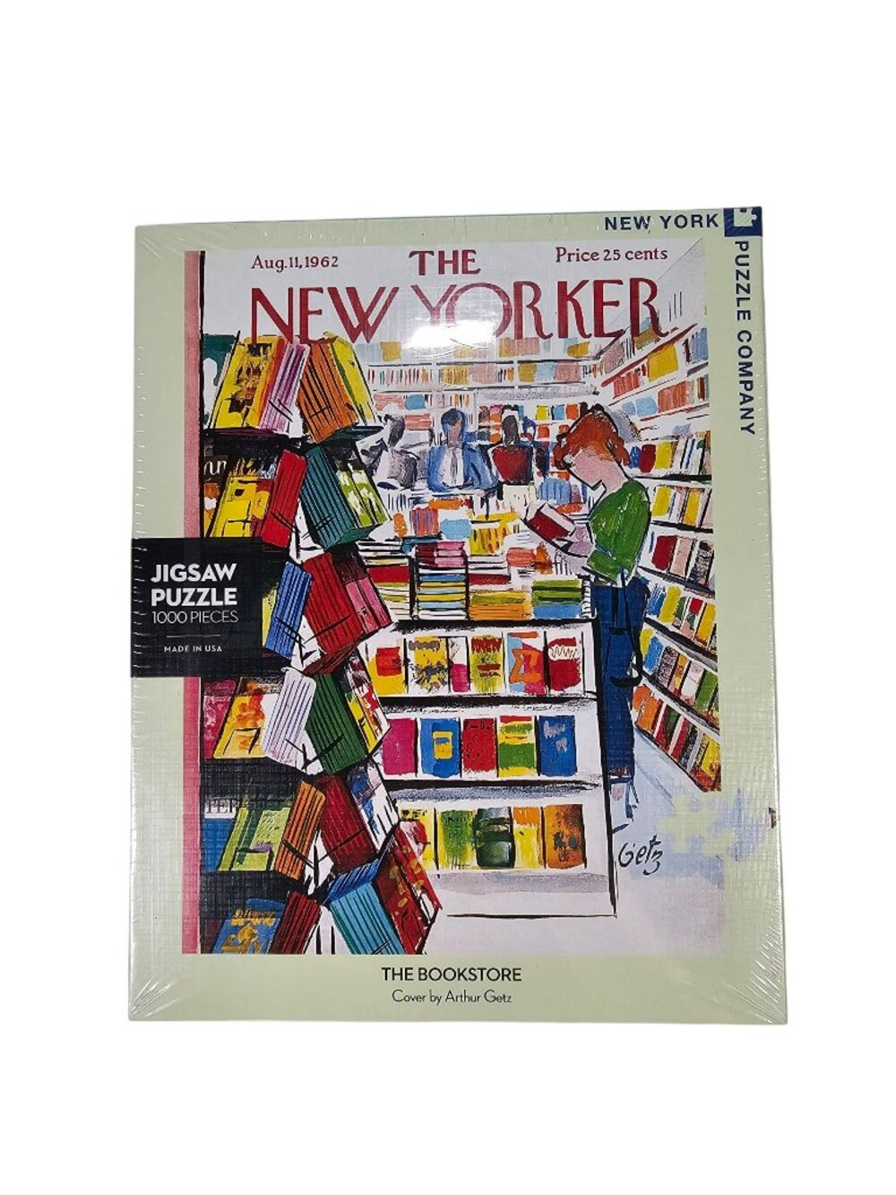 'The Bookstore' 1000-Piece Jigsaw Puzzle - Multicolor